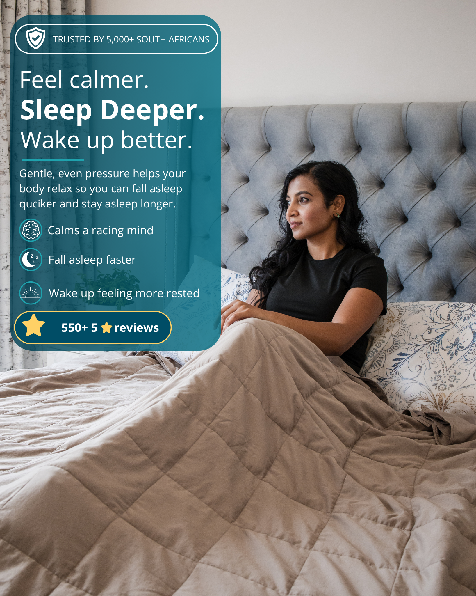 The Signature Collection Weighted Blanket | Egyptian Cotton